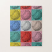 Puzzle Baseball Pop Art - Sports populaires (Vertical)