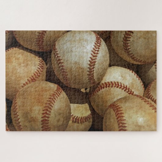 Puzzle Baseball - Sports populaires (Horizontal)