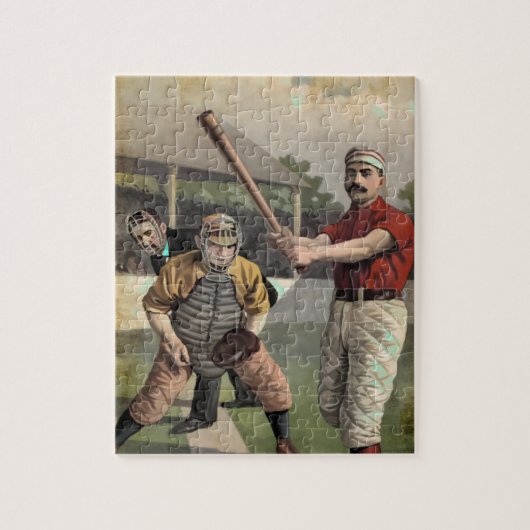 Puzzle Baseball:Vintage (Vertical)