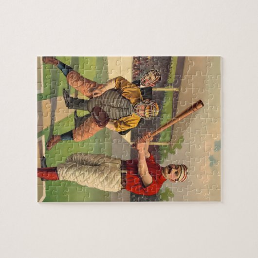 Puzzle Baseball vintage (Horizontal)