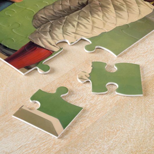 Puzzle Baseball vintage (Côté)