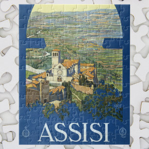 Puzzle Basilique de l'Art Vintage voyage Francesco d'Assi