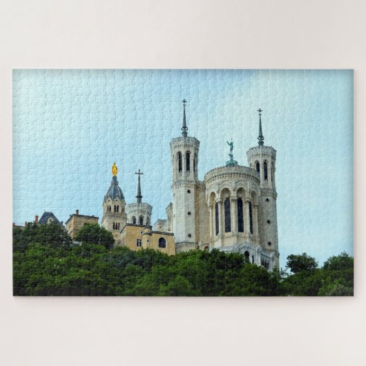 Puzzle Basilique France de Lyon - 20x30 - 1014 pcs. (Horizontal)