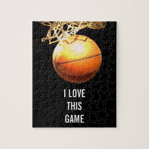 Puzzle Basket-ball - Art d'illustrations sportives