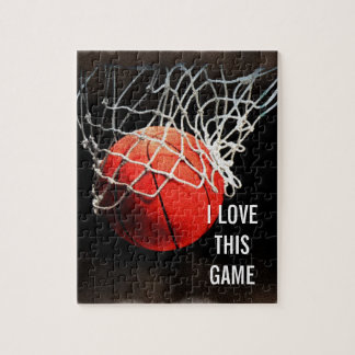 Puzzle Basket-ball - Art d'illustrations sportives