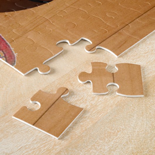 Puzzle Basket-ball - effet 3D (Côté)