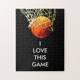 Puzzle Basket-ball Illustration Peinture Art Sports