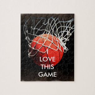 Puzzle Basket-ball Illustration Peinture Art Sports