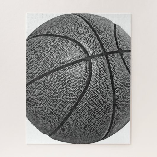 Puzzle Basket-ball noir et blanc (Vertical)