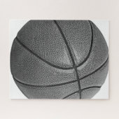 Puzzle Basket-ball noir et blanc (Horizontal)