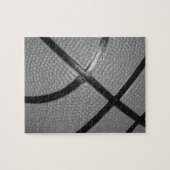 Puzzle Basket-ball noir et blanc (Horizontal)