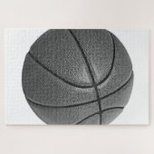 Puzzle Basket-ball noir et blanc (Horizontal)