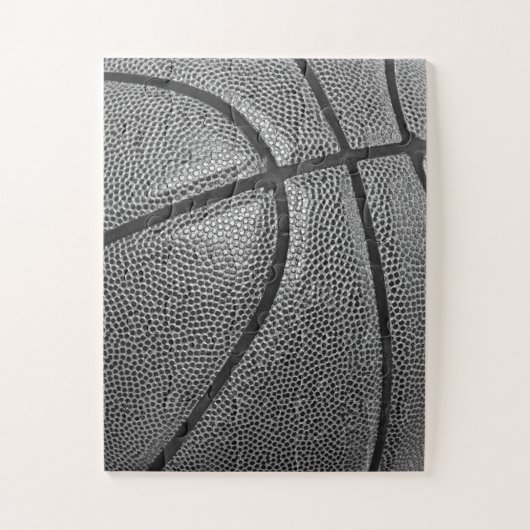 Puzzle Basket-ball noir et blanc (Vertical)