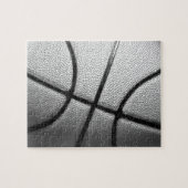 Puzzle Basket-ball noir et blanc (Horizontal)