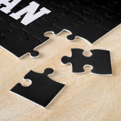 Puzzle Basket-ball personnalisé numéro 7 (Côté)