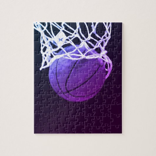 Puzzle Basket-ball - Sports Art Photos & Illustrations (Vertical)