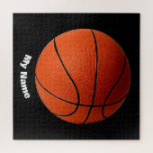 Puzzle Basket-ball Votre nom (Horizontal)