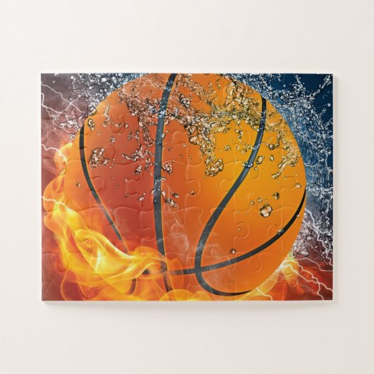 Puzzle Basket flamboyant (Horizontal)