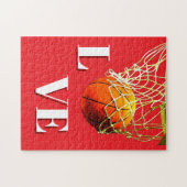 Puzzle Basketball que j'aime (Horizontal)