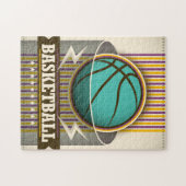 Puzzle Basketball Sport Ball Jeu Cool (Horizontal)
