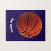 Puzzle Basketball Votre Nom (Horizontal)