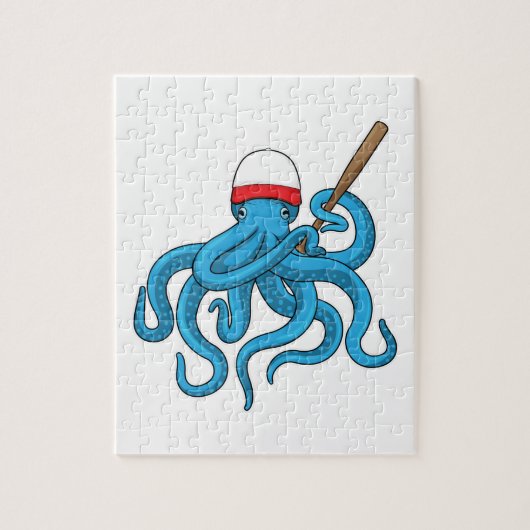 Puzzle Basse-balle de pieuvre Baseball (Vertical)