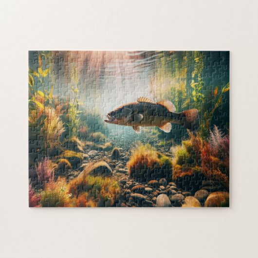 Puzzle Basse-bouche sous-marine (Horizontal)