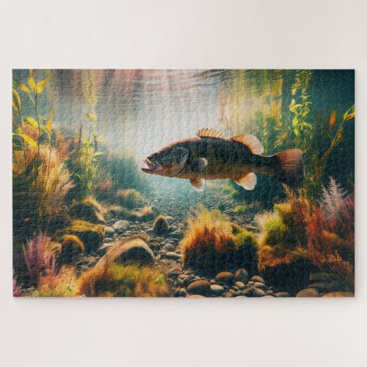 Puzzle Basse-bouche sous-marine (Horizontal)