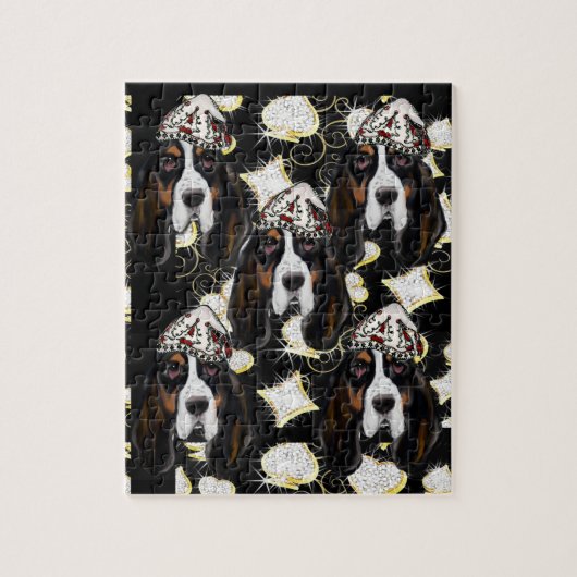 PUZZLE BASSET HOUND    (Vertical)