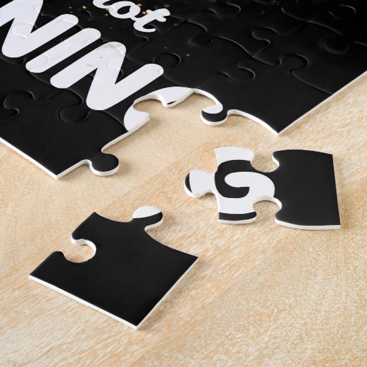 Puzzle basset hound je vous entends ne pas écouter (Côté)