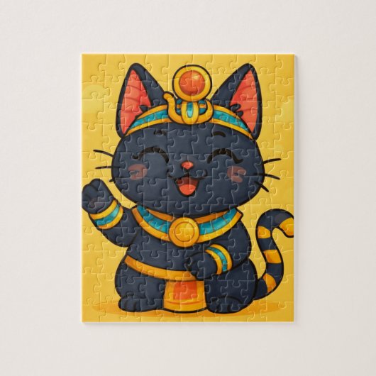 Puzzle Bastet Cat | Déesse égyptienne (Vertical)