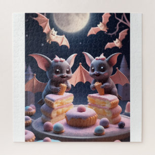 Puzzle Bat Bakery Mignonne Art Halloween Bizarre