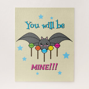 Puzzle Bat Craving Lollipops