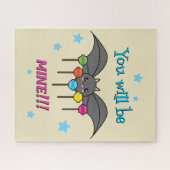 Puzzle Bat Craving Lollipops (Horizontal)