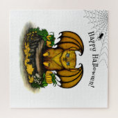 Puzzle Bat d'Halloween mignonne (Horizontal)