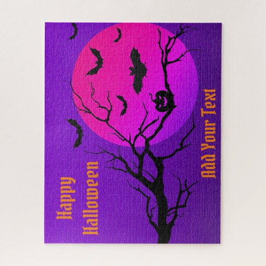 Puzzle Bat halloween (Vertical)