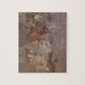 Puzzle Bataille au saloon Roundup par Bill Gollings (Vertical)