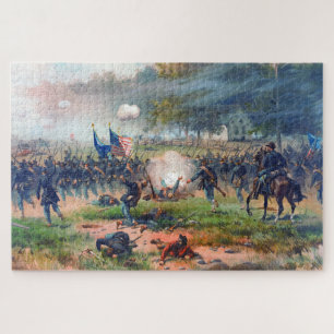 Puzzle Bataille d'Antietam Thure de Thulstrup 1887 Restau