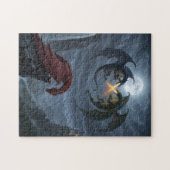 Puzzle Bataille de dragon féroce - (Horizontal)
