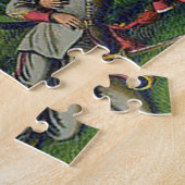 Puzzle Bataille de Five Forks Lithographie de Kurz & Alli (Côté)