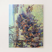 Puzzle Bataille de Guilford Courthouse Charles McBarron (Vertical)