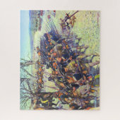 Puzzle Bataille de Guilford Courthouse Charles McBarron (Vertical)