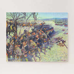Puzzle Bataille de Guilford Courthouse Charles McBarron