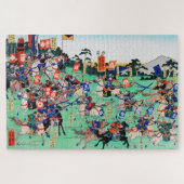 Puzzle Bataille de Kawanakajima, Ukiyo-e (Horizontal)