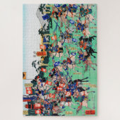 Puzzle Bataille de Kawanakajima, Ukiyo-e (Vertical)