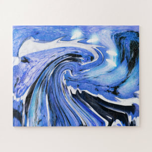 Puzzle Bataille de la mer et rochers art