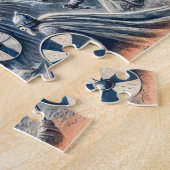 Puzzle Bataille de Stiklestad dans le dessin de calcaire (Côté)