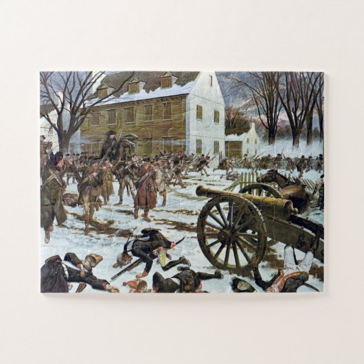 Puzzle Bataille de Trenton par Charles McBarron (Horizontal)
