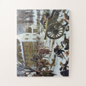 Puzzle Bataille de Trenton par Charles McBarron (Vertical)