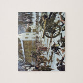 Puzzle Bataille de Trenton par Charles McBarron (Vertical)